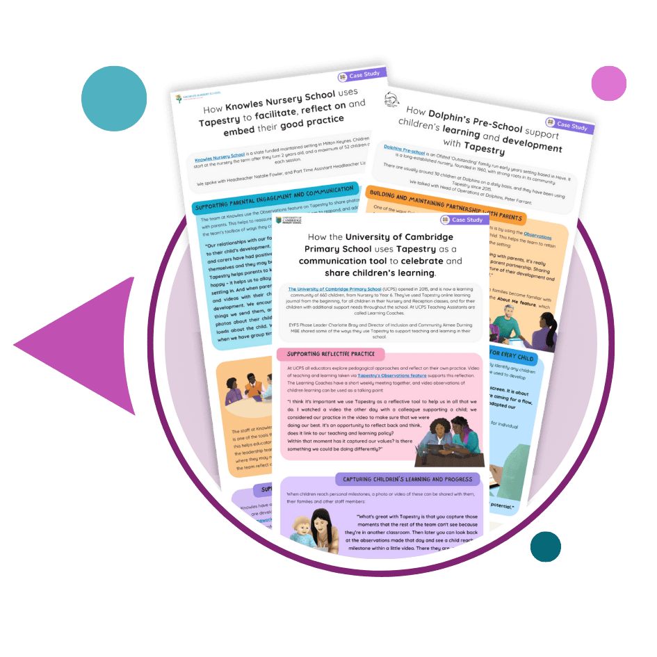 A selection of Tapestry Case Studies