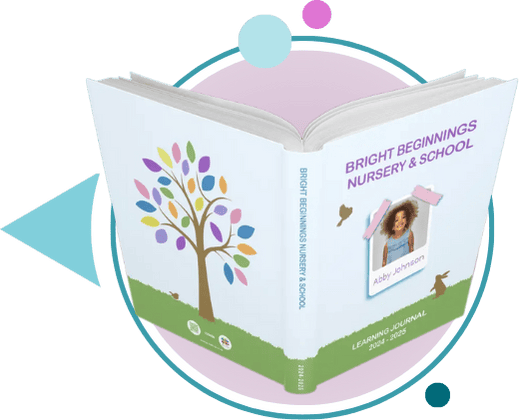 An open copy of a Tapestry printed journal